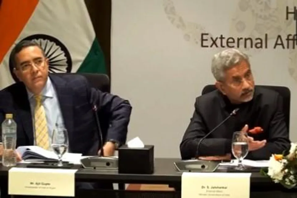 মিশরের প্রেসিডেন্টের কাছে ভারতের সঙ্গে বাণিজ্য বাড়ানোর আহ্বান জয়শঙ্করের