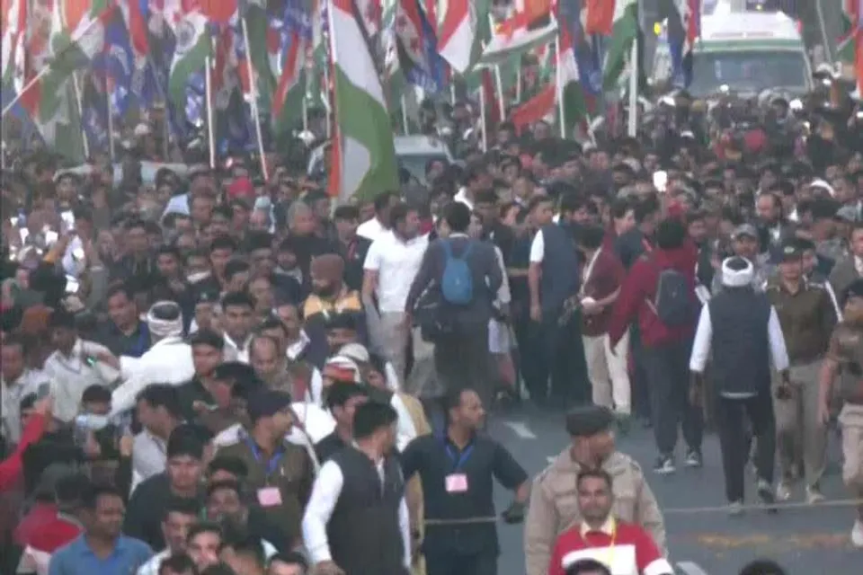 জিনাপুর থেকে শুরু হল ভারত জোড়ো যাত্রা