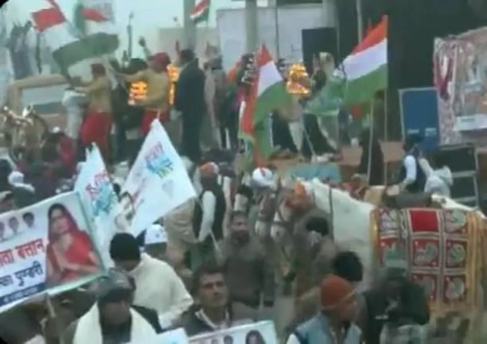 হরিয়ানায় কংগ্রেস কর্মীদের রঙিন অনুষ্ঠানের সঙ্গে এগিয়ে চলেছে ভারত জোড়ো যাত্রা