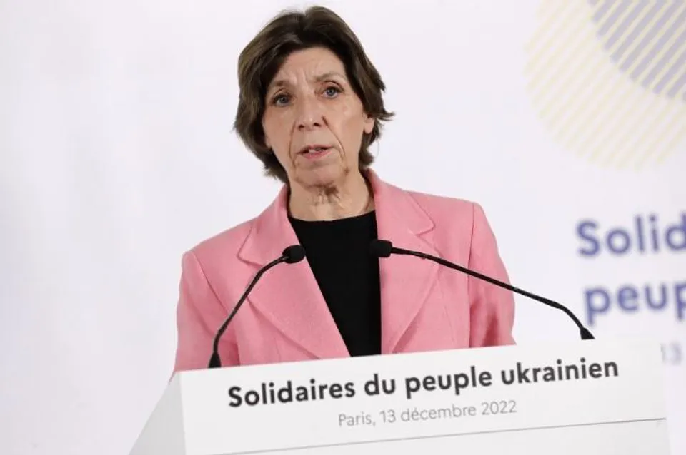 শীতকালীন সহায়তা সম্মেলনে ইউক্রেনের জন্য ১ বিলিয়ন ডলারেরও বেশি প্রতিশ্রুতি দেওয়া হয়েছে: ফরাসি পররাষ্ট্রমন্ত্রী