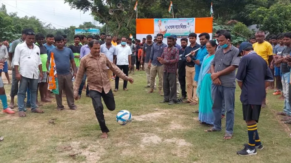 ​খেলা দিবস জারি দাঁতনে