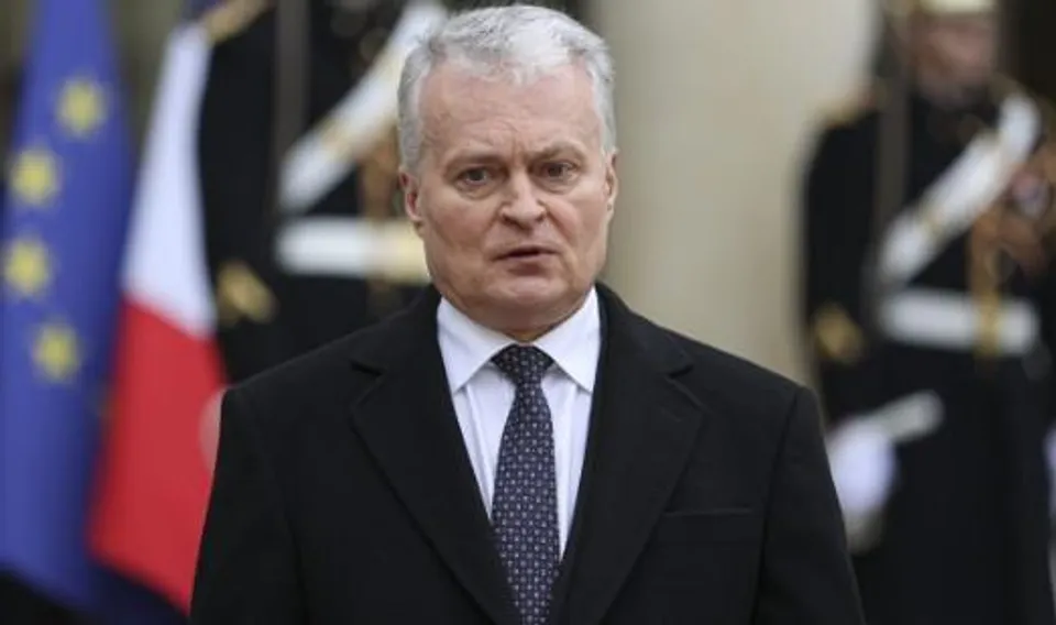 পশ্চিমাদের 'রেড লাইন' অতিক্রম করার আহ্বান লিথুয়ানিয়ান প্রেসিডেন্টের