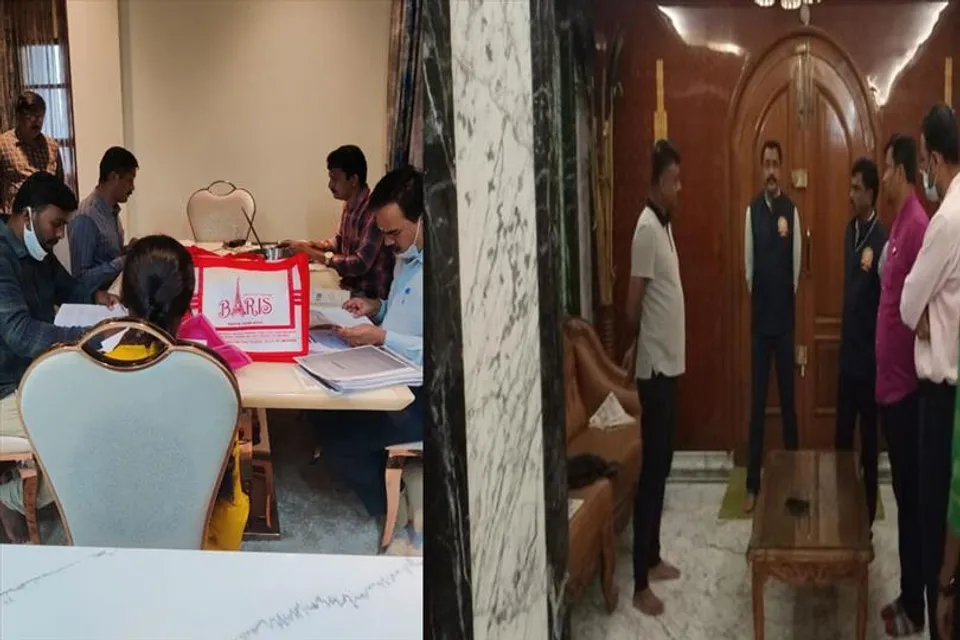 বেঙ্গালুরুতে চলছে দুর্নীতি দমন ব্যুরোর অভিযান