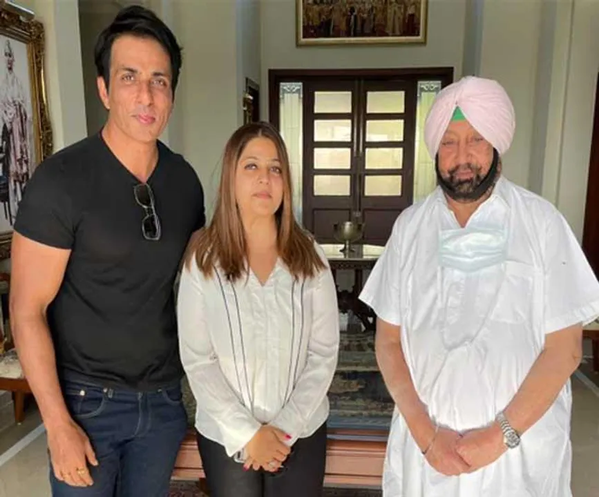 পাঞ্জাব নির্বাচনের প্রার্থী সোনু সুদের বোন, কোন দলের?