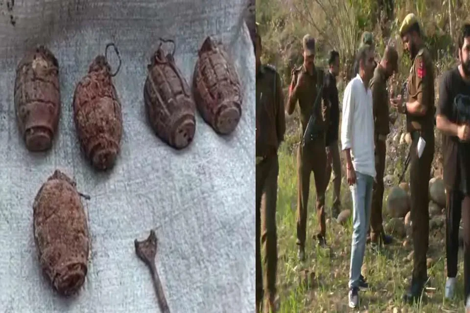 জম্মু-কাশ্মীরে ৫টি গ্রেনেড উদ্ধার করল পুলিশ