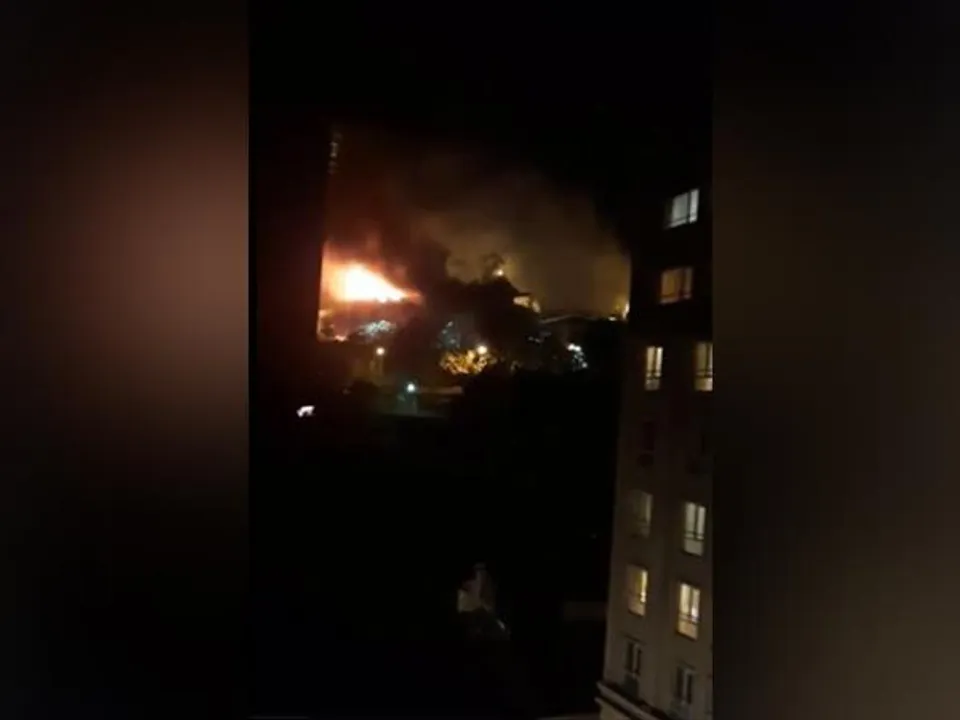 তেহরানের কুখ্যাত এভিন কারাগারে আগুন