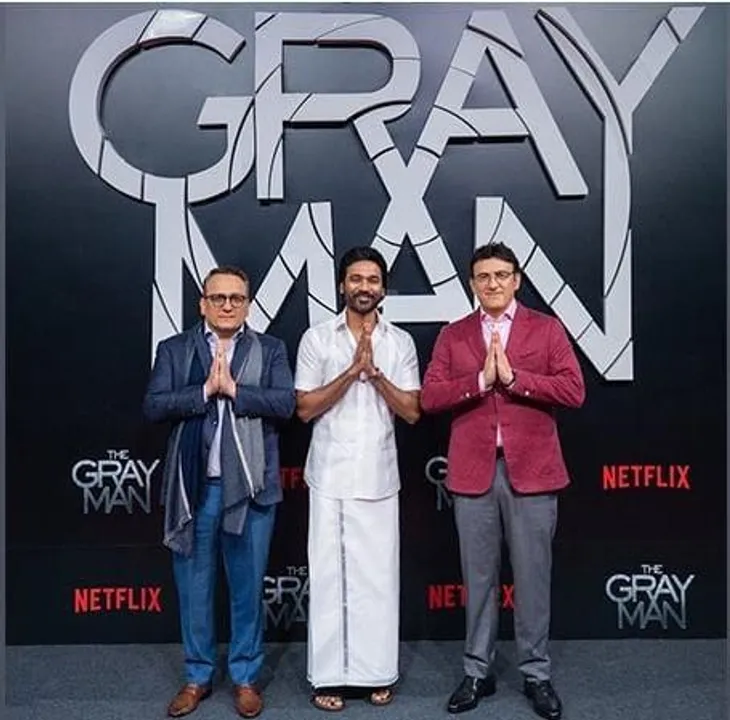 দ্য গ্রে ম্যান:ভারত এবং ধনুশের প্রতি ভালোবাসা প্রকাশ করেলেন রুশো ব্রাদার্স