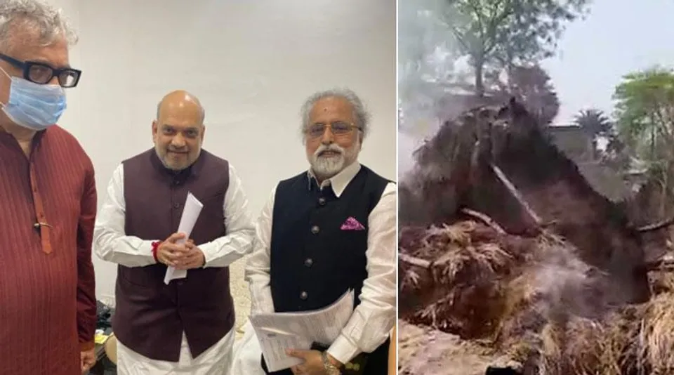 ‘রাজ্যপালকে সরান’, অমিত শাহর সঙ্গে দেখা করে দাবি তৃণমূল প্রতিনিধিদের
