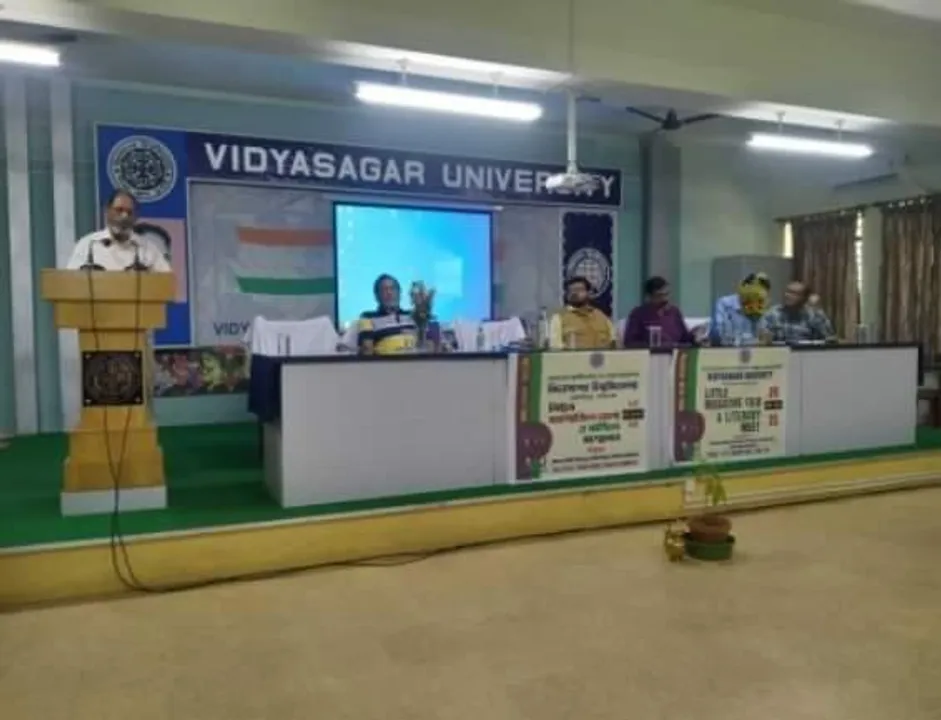 বিদ্যাসাগর বিশ্ববিদ্যালয়ে শুরু হল লিটল ম্যাগাজিন মেলা ও সাহিত্য সম্মেলন