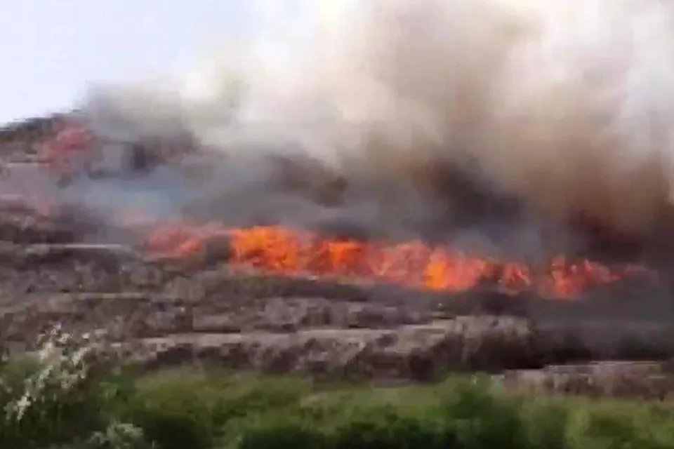 রাজধানীতে অগ্নিকাণ্ড