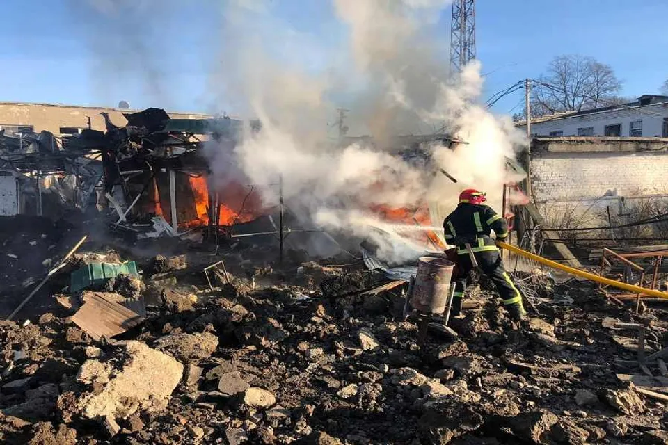 ইউক্রেনের কুপিয়ানস্ক জেলায় রাশিয়ান বাহিনীর অভিযান