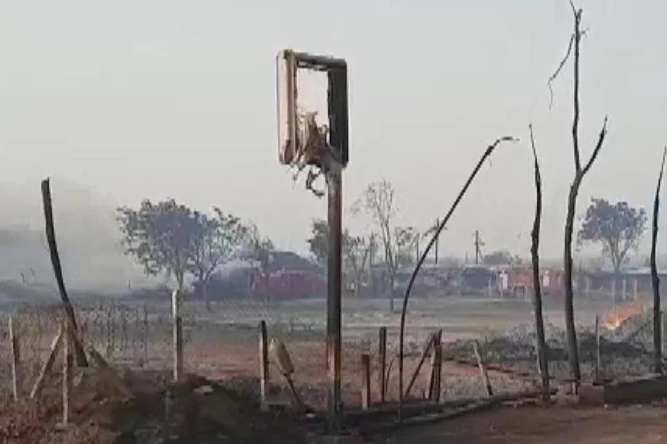 মহারাষ্ট্রে ভয়াবহ অগ্নিকাণ্ড