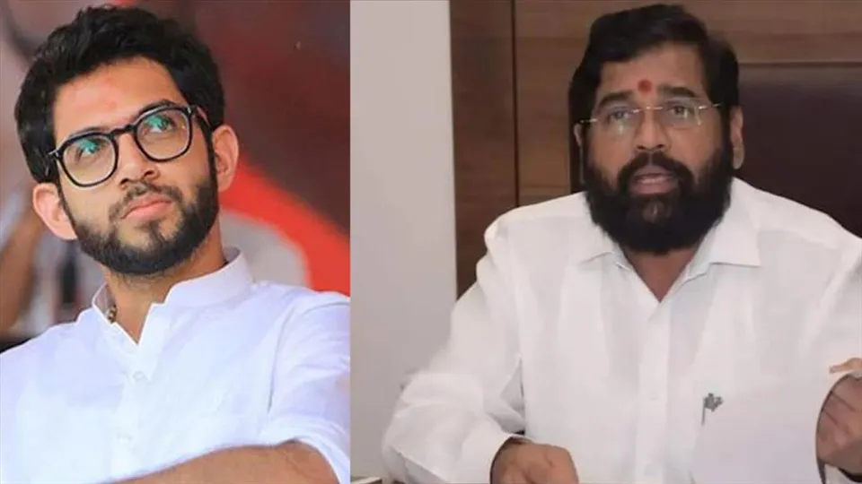 শিন্ডেকে শহরের বাইরে ক্ষোভ প্রকাশ না করার অনুরোধ উদ্ধব পুত্রের