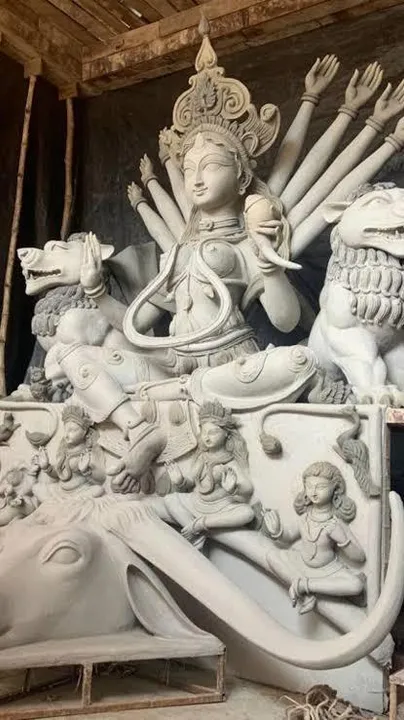 খিদিরপুর পল্লি শারদীয়ার থিমে অভিযোজন