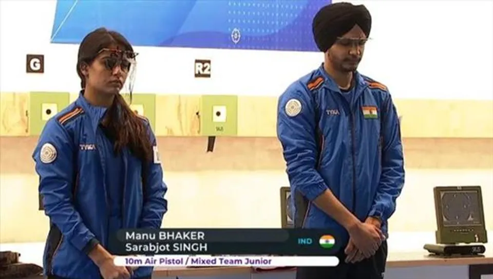 ISSF জুনিয়র ওয়ার্ল্ড চ্যাম্পিয়নশিপে তিনটি সোনা জিতলেন শ্যুটার মনু ভাকের