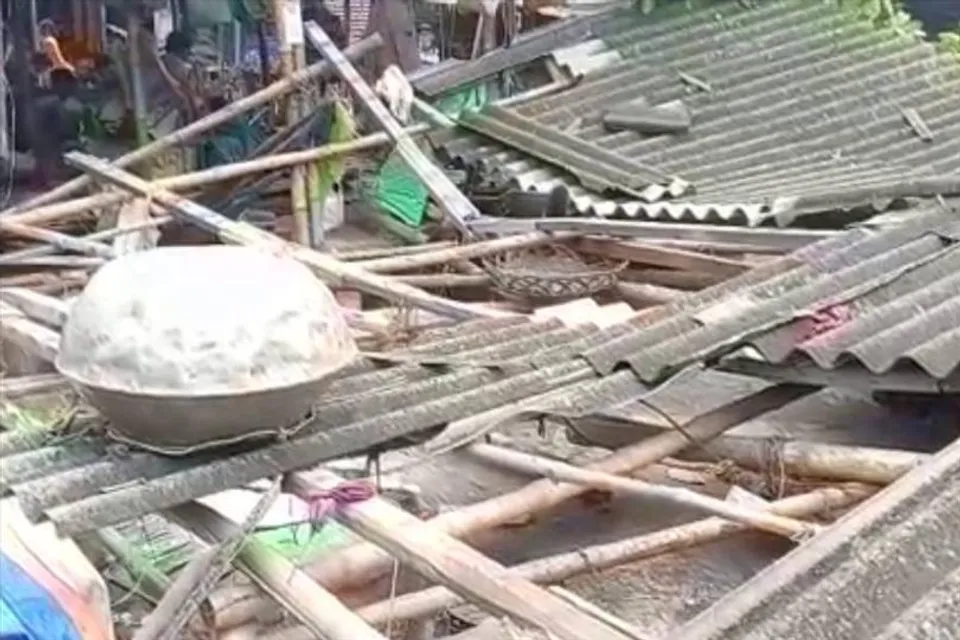 কালীপুজোর সকালে দুর্ঘটনা বৈশাখী বাজারে