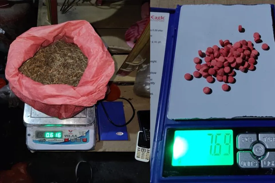 গাঁজা ও ইয়াবা ট্যাবলেট সমেত গ্রেফতার ৭