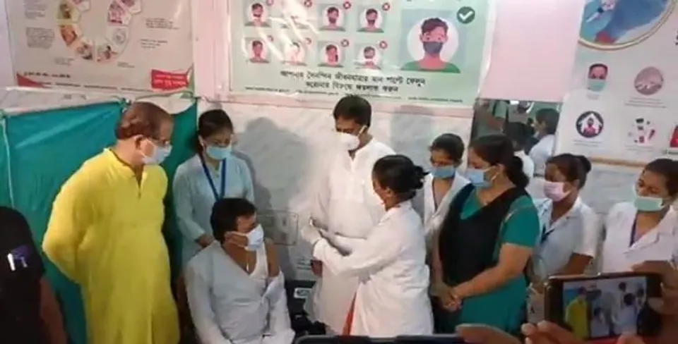 শুরু হল ত্রিপুরায় বুস্টার ডোজ