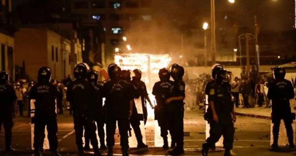 যুদ্ধের প্রভাব পেরুতে