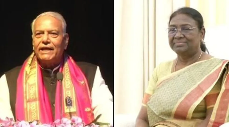 দ্রৌপদী মুর্মুকে শুভেচ্ছা বার্তা জানালেন বিরোধী দলের প্রার্থী যশবন্ত সিনহা