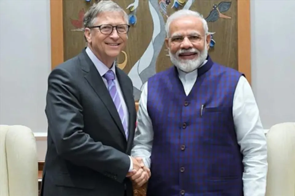 প্রধানমন্ত্রী নরেন্দ্র মোদীকে অভিনন্দন জানালেন বিল গেটস