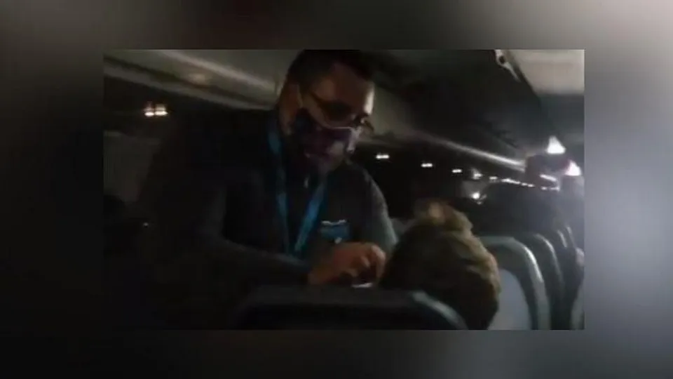 বিমান সেবিকার সাথে  অসভ্যতা, বড় খেসারত দিতে হল যাত্রীকে