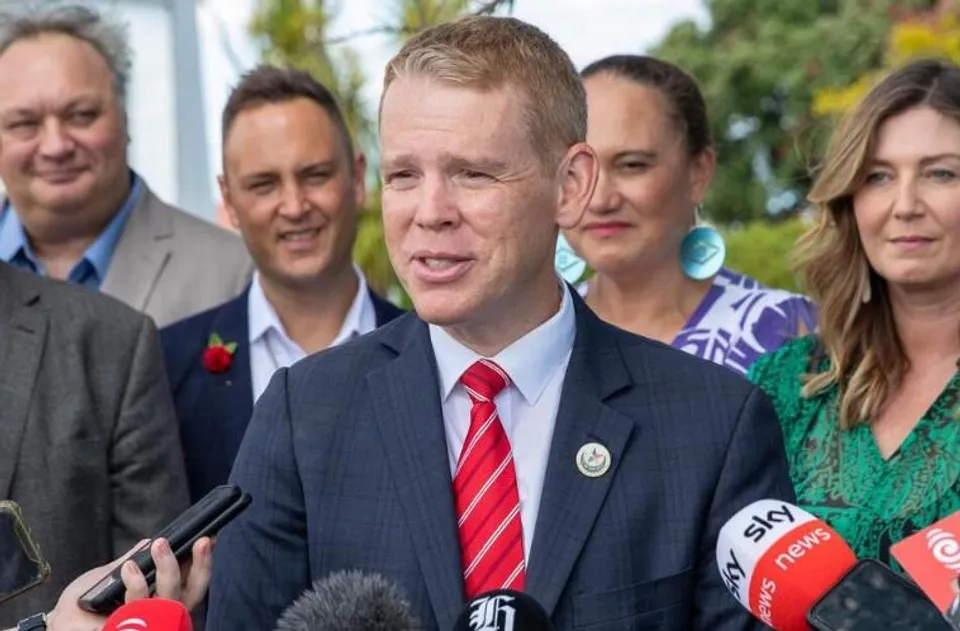 নিউজিল্যান্ডের প্রধানমন্ত্রী হিসেবে শপথ নিলেন ক্রিস হিপকিনস