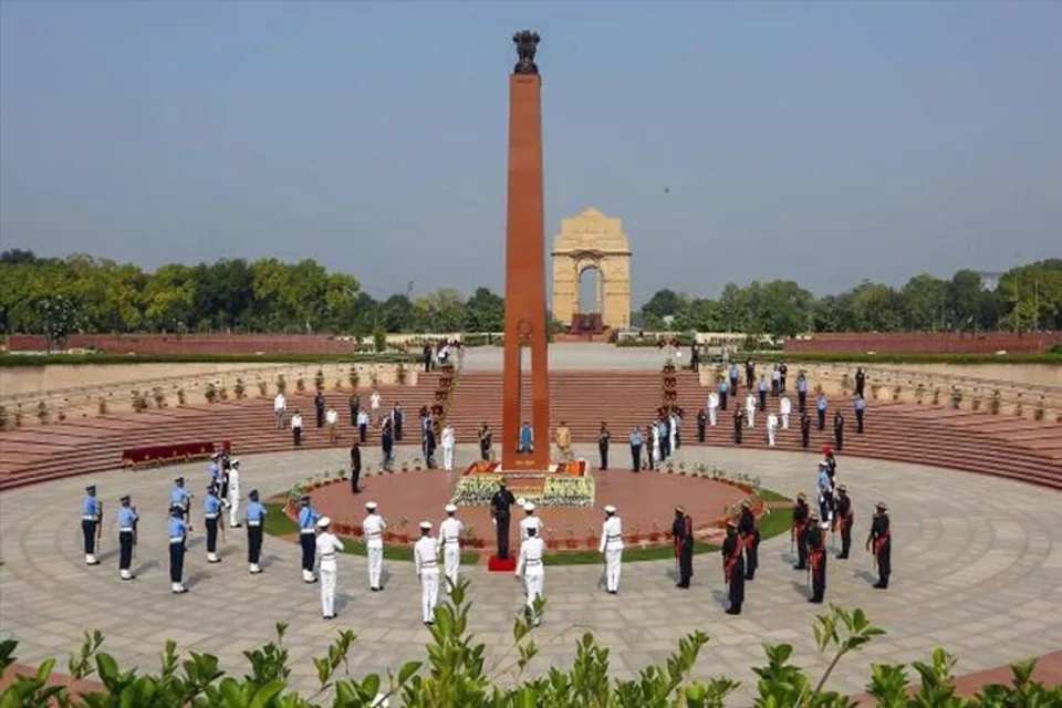 জাতীয় যুদ্ধ স্মৃতিসৌধে ব্যান্ডের অংশগ্রহণ