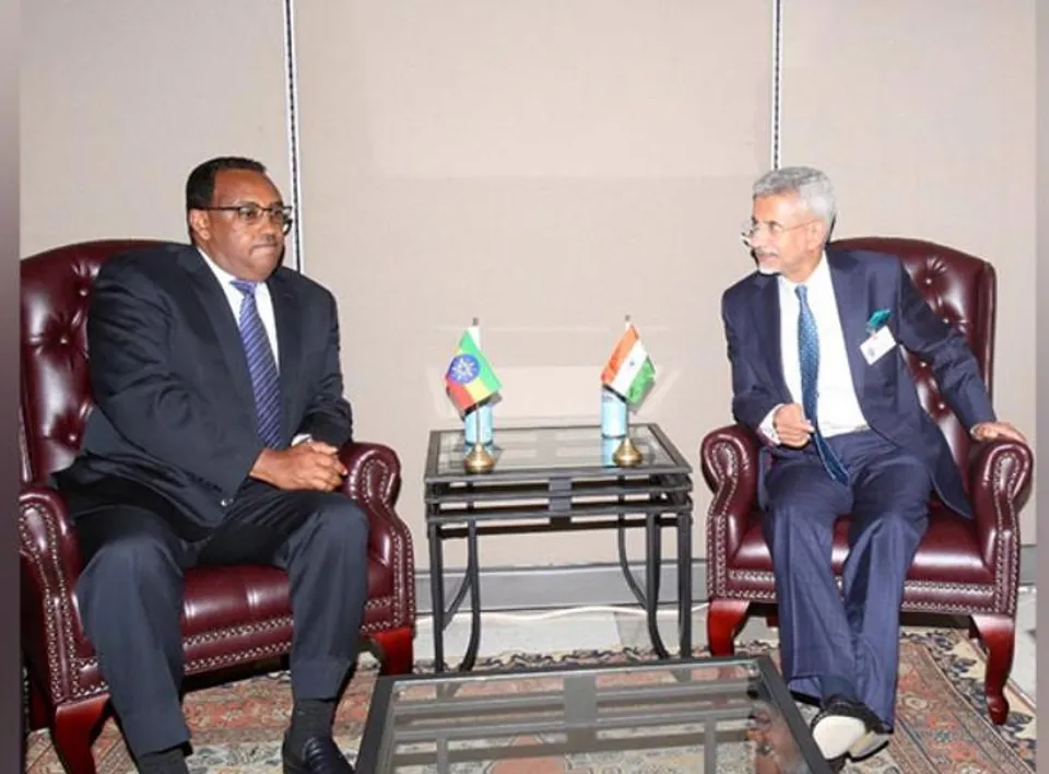 জয়শঙ্কর শিক্ষা, বাণিজ্যে সম্পর্ক জোরদার করতে ইথিওপিয়ান পররাষ্ট্রমন্ত্রীর সাথে আলোচনা করেছেন