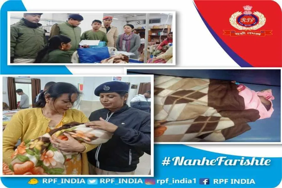 ট্রেন থেকে উদ্ধার ৩ মাসের শিশু, নিরাপদ হেফাজতে হস্তান্তর রেল আধিকারিকদের