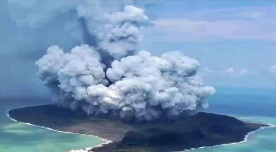 টোঙ্গায় তীব্র কম্পন, যেন পরমাণু বিস্ফোরণ!