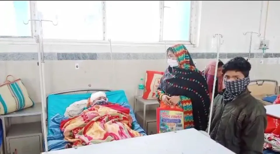 পারিবারিক বিবাদের জেরে গুরুতর জখম ১