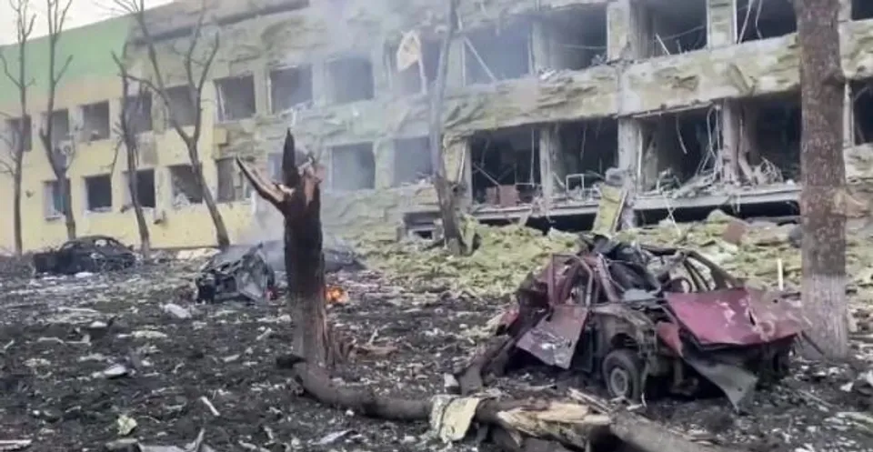 মারিউপোলের মসজিদে বোমা বর্ষণ রাশিয়ার