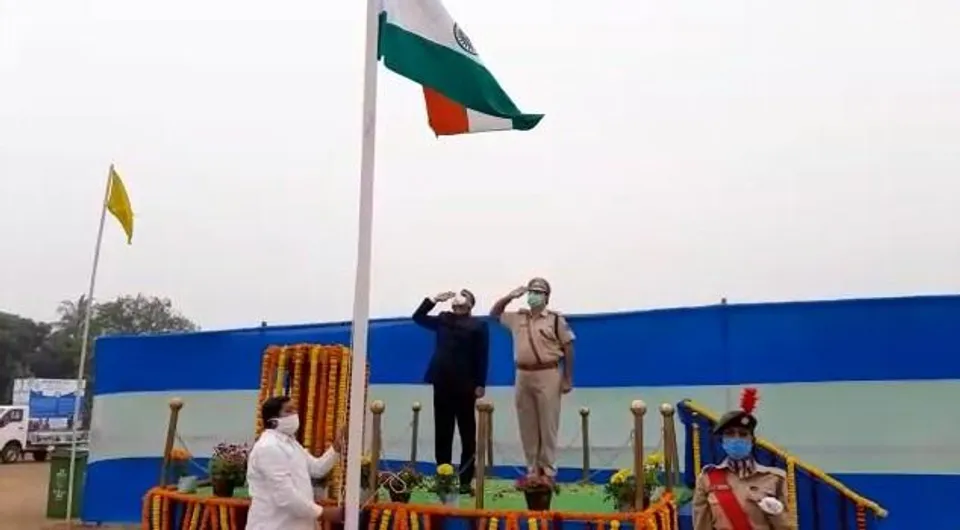 ৭৩ তম প্রজাতন্ত্র দিবস পালিত হল দুর্গাপুরে