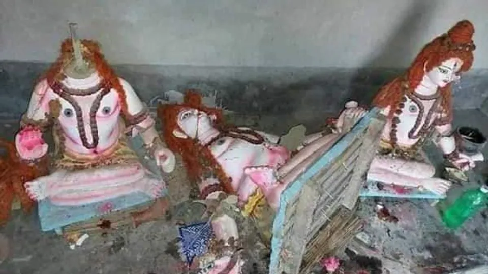 দুর্গা মণ্ডপের পর কালী মন্দিরে ভাংচুর, এবার কোথায়?
