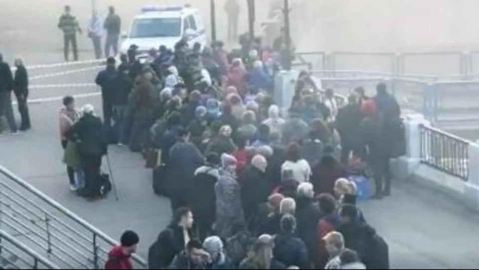 দলে দলে খেরসন ছেড়ে যাচ্ছে মানুষ