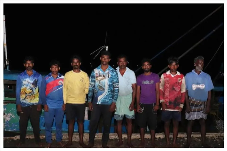 সামুদ্রিক সীমান্ত অতিক্রম করার অভিযোগে আটক তামিলনাড়ুর আট জেলে