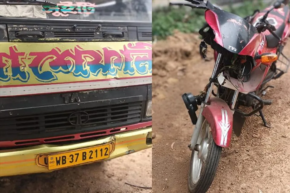 বাইক ও মিনিবাসের সংঘর্ষে মৃত্যু বাইক আরোহীর