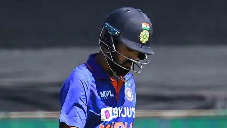 রান আউট হলেন রাহুল