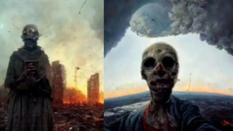 ধ্বংসের মাঝে মানব সভ্যতা ! তারই মধ্যে রক্তাক্ত অবস্থায় সেলফি তুলছে মানুষ, সোশ্যাল মিডিয়ায় ভাইরাল ছবি