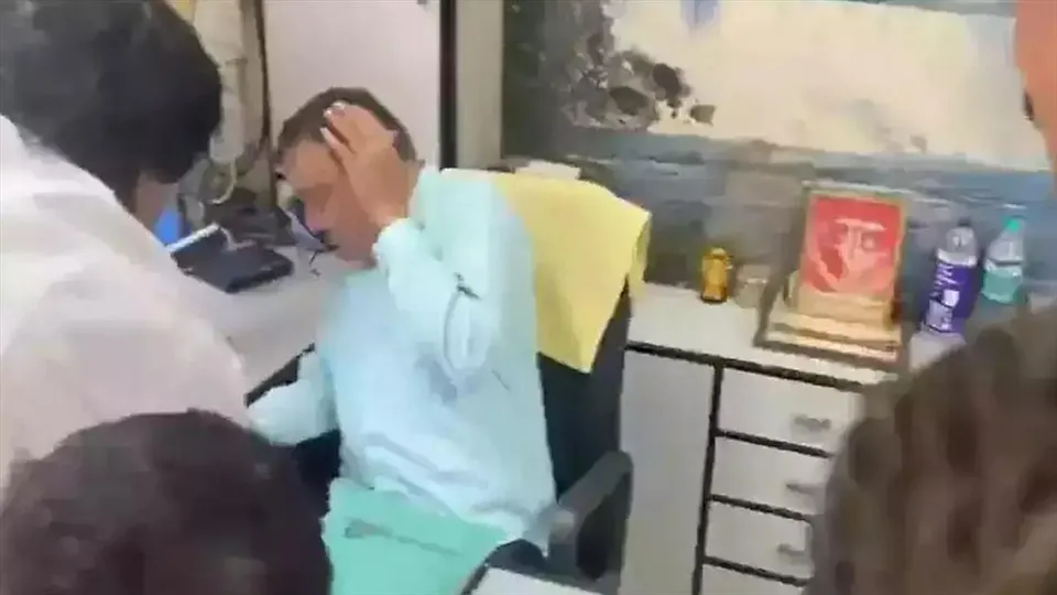 বিজেপি নেতাকে চড় মেরে বিপাকে ৪ এনসিপি নেতা