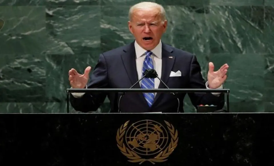 একটি রাষ্ট্রকে মানচিত্র থেকে মুছে ফেলতে চান পুতিনঃ বাইডেন