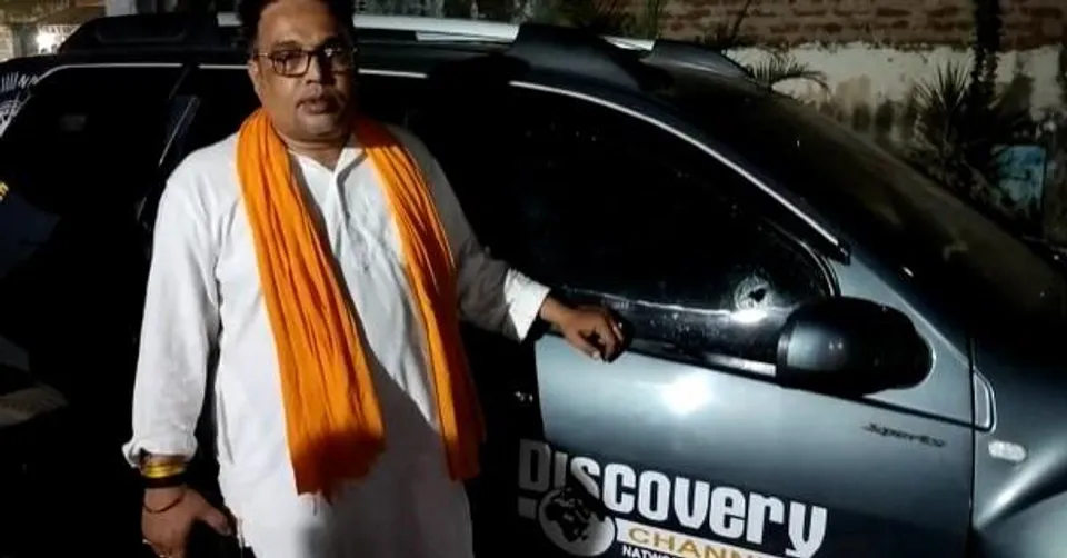 পাণ্ডবেশ্বরে আক্রান্ত বিজেপি নেতা, গাড়ির কাচ ভেদ করে গুলি