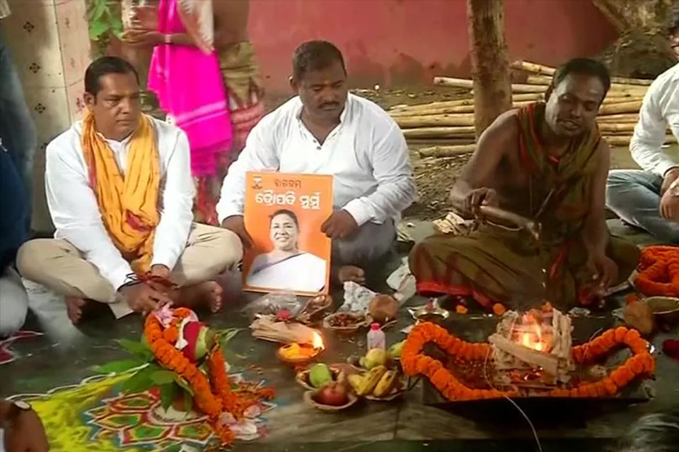 দ্রৌপদীর জন্য বিশেষ পুজো বিজেপির