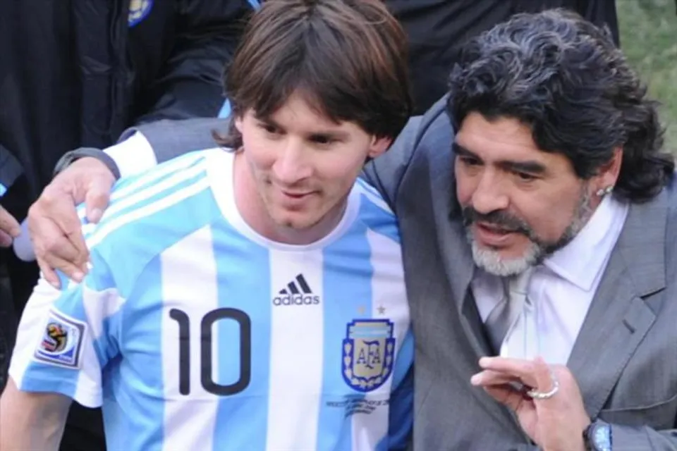 মারাদোনার মতো সাফল্য পাওয়ার পথে হাঁটার সুযোগ পেয়েছেন লিওনেল মেসি