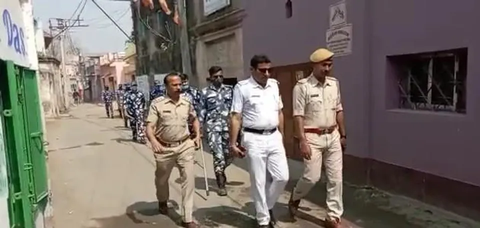 হোলি ও দোল উৎসব শান্তিপূর্ণ করার লক্ষ্যে আসানসোলে রুটমার্চ পুলিশের