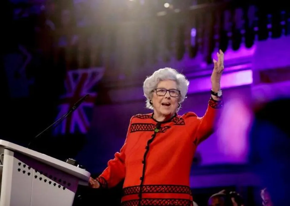 প্রয়াত যুক্তরাজ্যের প্রথম মহিলা কমন্স স্পিকার বেটি বুথরয়েড