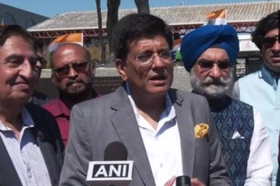 প্রধানমন্ত্রী মোদীর নেতৃত্বে বিশ্বে ভারতের গর্ব বেড়েছেঃ পীযূষ গোয়েল