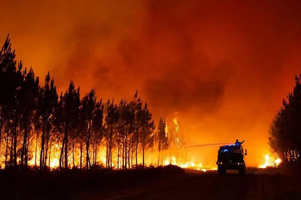 ৭ হাজার একরে বিধ্বংসী দাবানল