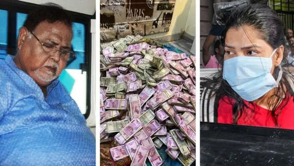 দুই বাড়ির ৫০ কোটি টাকা পার্থর দাবি অর্পিতার